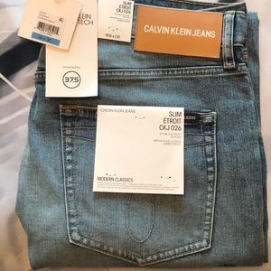 Calvin Klein Slim Fit Jeans ckj026 etroit  36x30